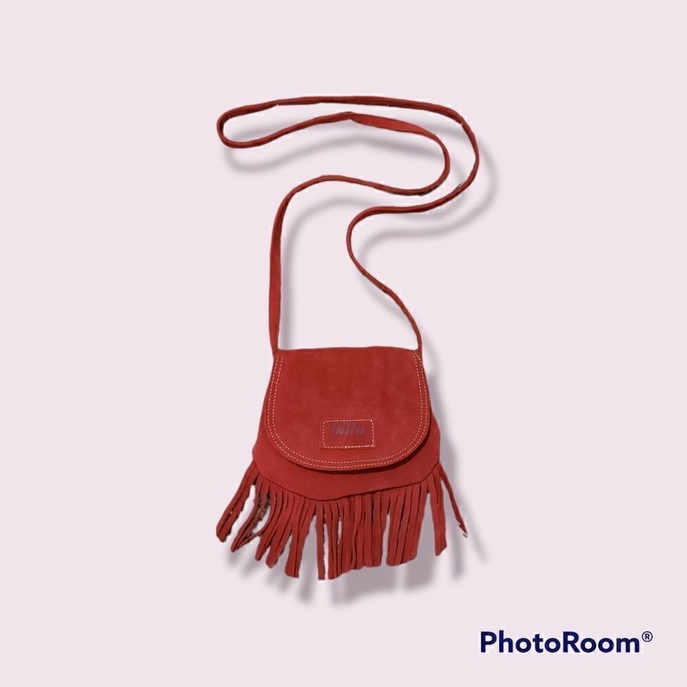 Billabong crossbody red Leather small bag